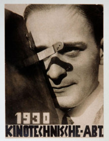 Plakat der Kinotechnischen Abteilung an der Deutschen Filmschule in Mnchen, 1930