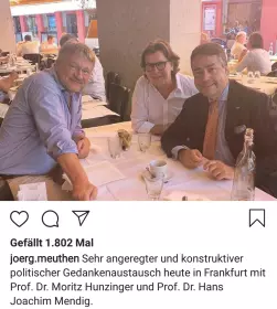 &nbsp;J�rg Meuthen mit Hans Joachim Mendig