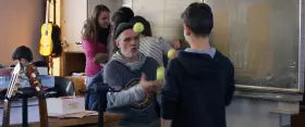 Herr Bachmann und seine Klasse