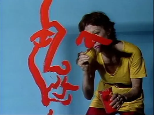 Double Lunar Dogs <qkr>1984</qkr> von Joan Jonas