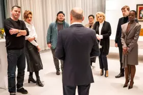 Die Jury beim Kanzler