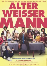 Plakat Alter weier Mann