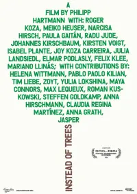 Filmplakat �Anstatt B�umen�