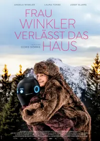 Plakat Frau Winkler verl�sst das Haus