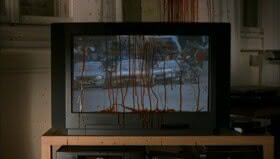 Blutverschmierter Fernseher aus FUNNY GAMES