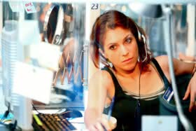 Marta im Call Center