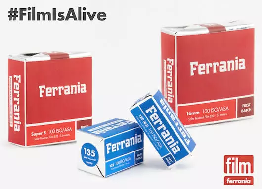 Ferrania Filmpackungen