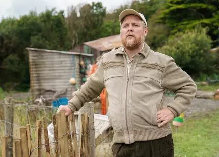 Tim Key in The Ballad of Wallis Island