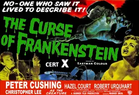 Plakat �The Curse of Frankenstein�