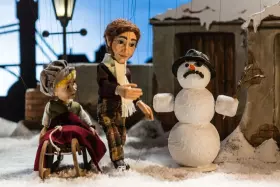 Filmszene �Die Augsburger Puppenkiste - Geister der Weihnacht�