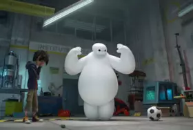 Filmszene �Baymax - Riesiges Robowabohu�