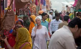Filmszene �Best Exotic Marigold Hotel�