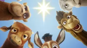 Filmszene �Bo und der Weihnachtsstern�