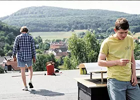 Filmszene �Bungalow�