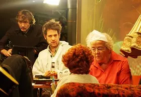Filmszene �Christoph Schlingensief - Die Piloten�