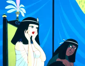 Filmszene �Cleopatra�