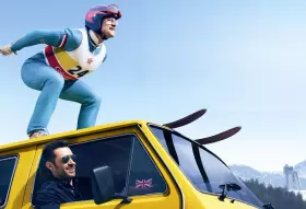 Filmszene �Eddie the Eagle - Alles ist m�glich�