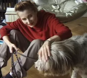 Filmszene Elfriede Jelinek - Die Sprache von der Leine lassen