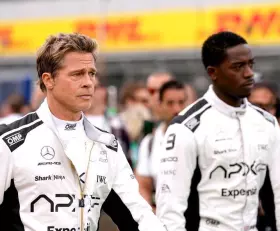 Brad Pitt in F1