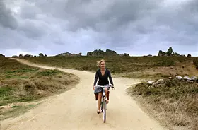 Filmszene �Die Frau des Leuchtturmw�rters�