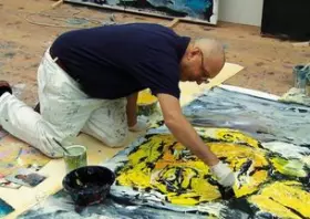 Filmszene �Georg Baselitz�