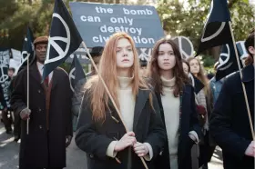 Filmszene �Ginger & Rosa�