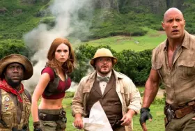 Filmszene �Jumanji: Willkommen im Dschungel�
