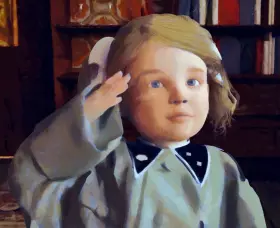 Filmszene �Kleine Germanen�