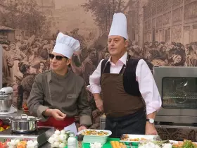 Filmszene �Kochen ist Chefsache�