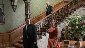 Filmszene �Das krumme Haus�