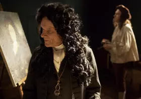 Leibniz vor Bildnis