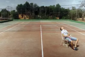 Filmszene �Parasol - Mallorca im Schatten�