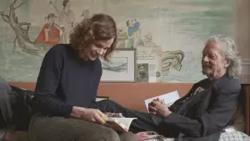 Filmszene �Peter Handke - Bin im Wald. Kann sein, dass ich mich versp�te�