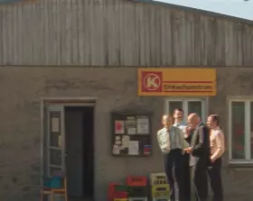 Rote Sterne berm Feld