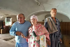 Filmszene �Schweinskopf al dente�