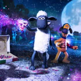 Filmszene �Shaun das Schaf - Der Film: UFO-Alarm�