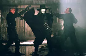 Filmszene �V wie Vendetta�