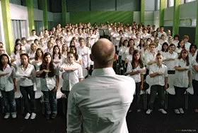 Filmszene �Die Welle�