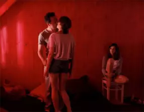 Filmszene �Das rote Zimmer�