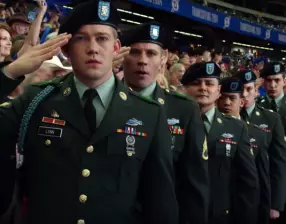 Filmszene �Die irre Heldentour des Billy Lynn�